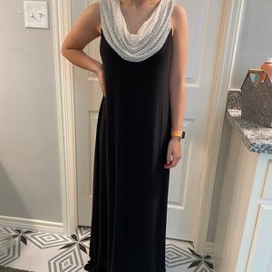 Cachet Beaded/Sequenced Evening Gown/Prom Dress